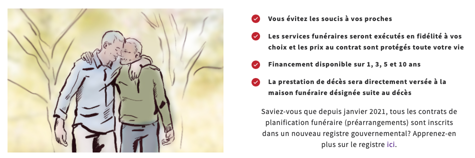 avantages des préarrangements funéraires